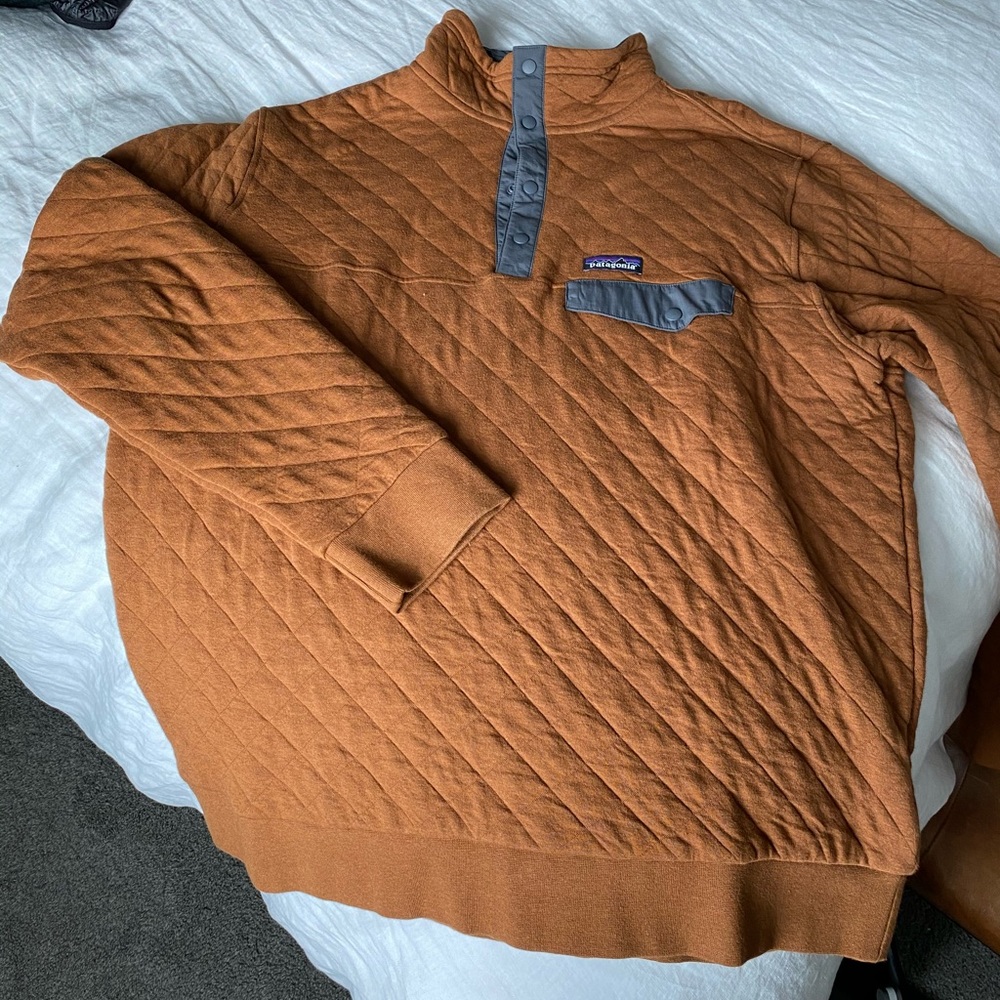 Patagonia quilted sweater xl